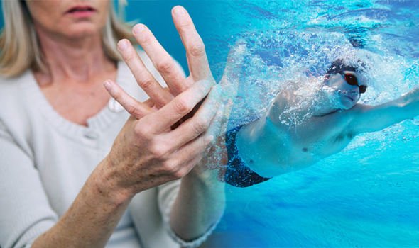 Swimming can help in managing joint pain